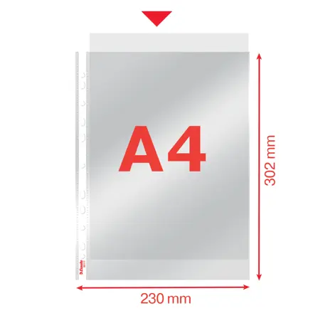 Lomme Esselte 75my A4