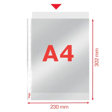 Lomme Esselte 75my A4