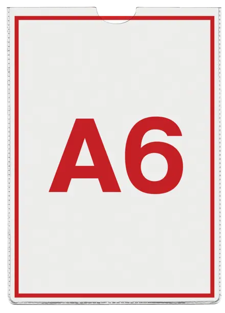 Plastetui Esselte 105my A6