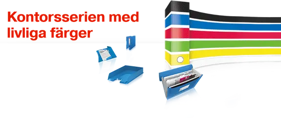 Den färgstarka kontorsserien
