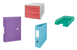 10 Stück br sk rouge Aktendeckel Esselte Leitz Lot de 10 étiquettes à dos longues 16400025 Rückenschild lang 